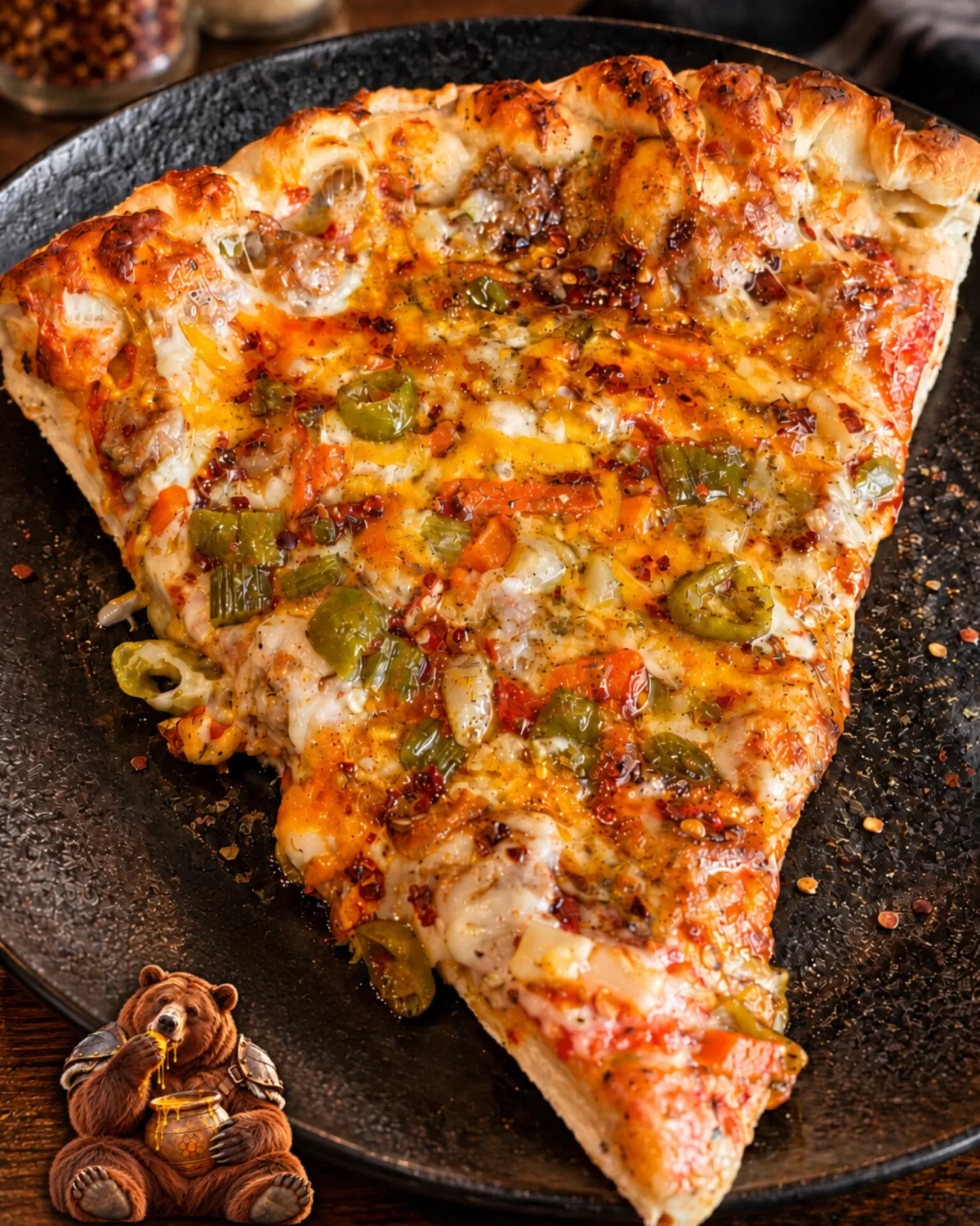 Home (new, GeneratePress) 4 Bears Hot Honey Pizza at Frato’s in Schaumburg